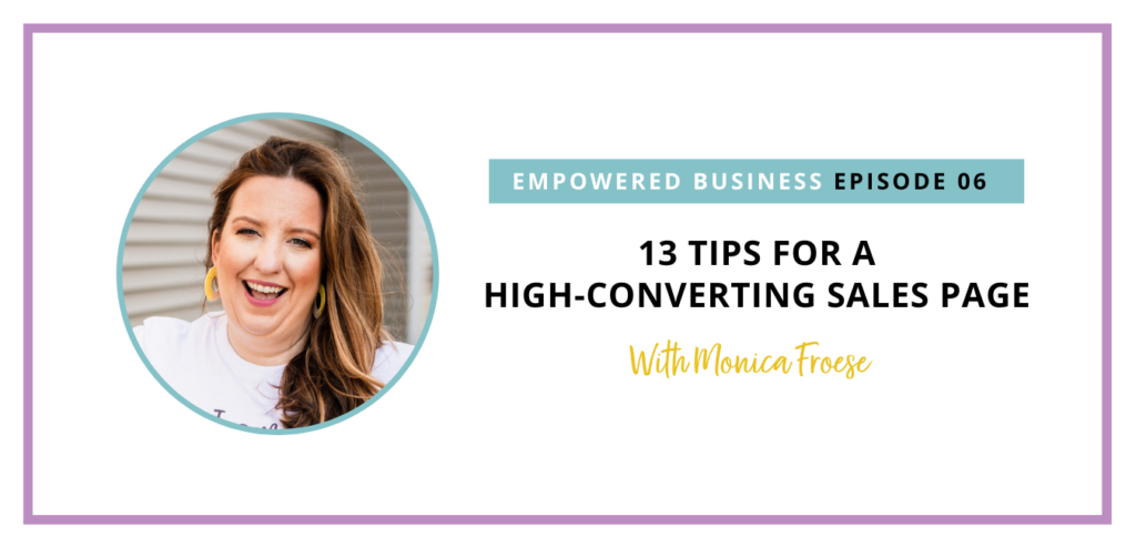 13 Tips for a High-Converting Sales Page