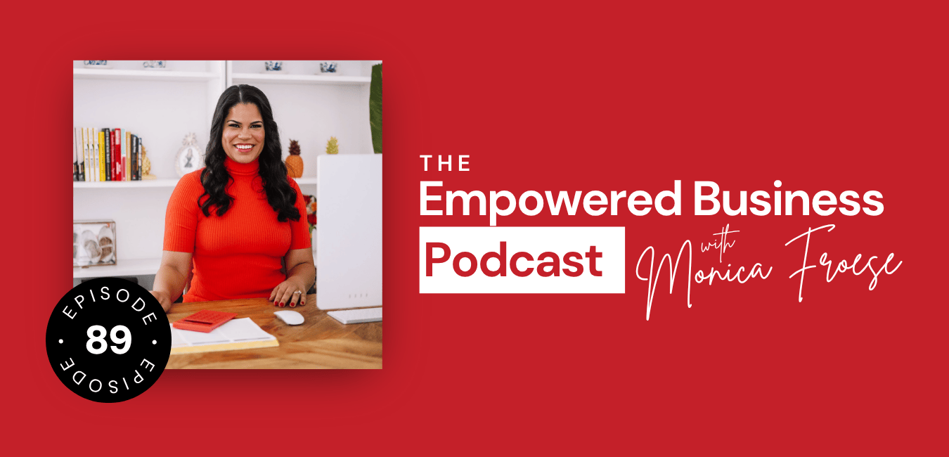 Headshot of Jordan Gill next to the Empowered Business® Podcast episode 89 logo.