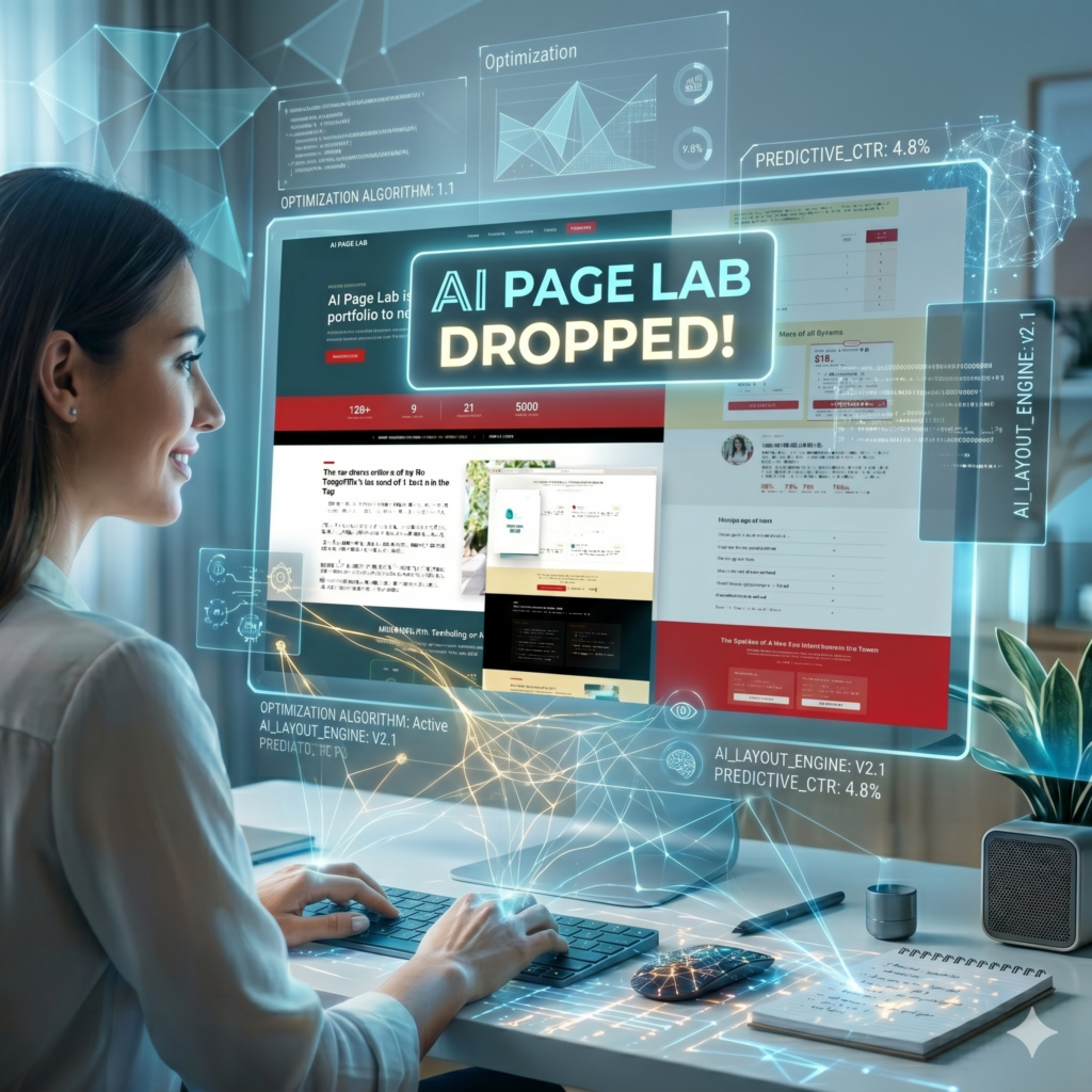 AI Page Lab dropped.