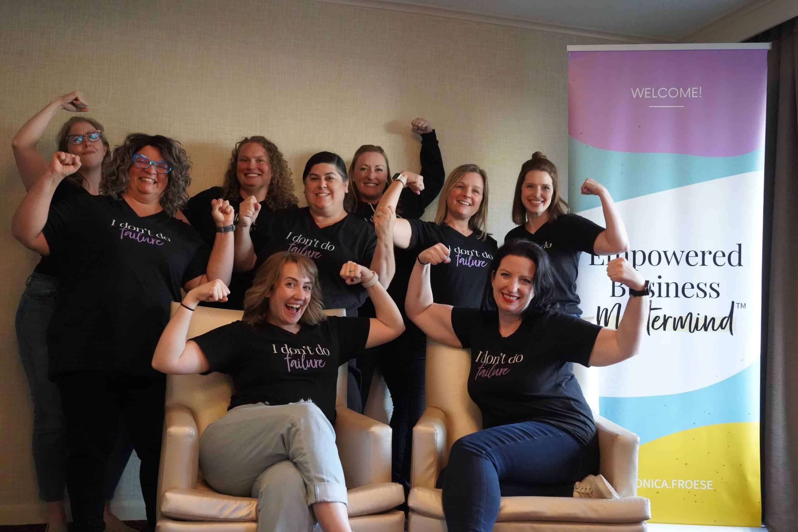 Empowered Business members together