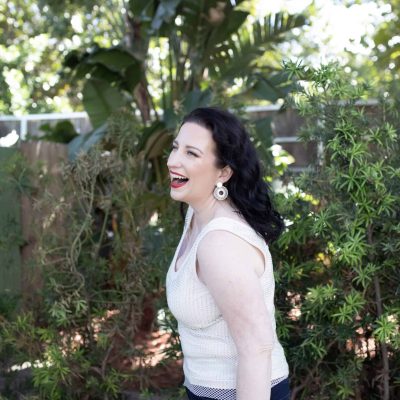 Monica Froese laughing